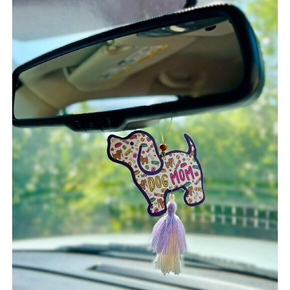 Puppie Love Dog Mom Air Freshener (set of 2) NEW Fast Ship - Picture 2 of 4